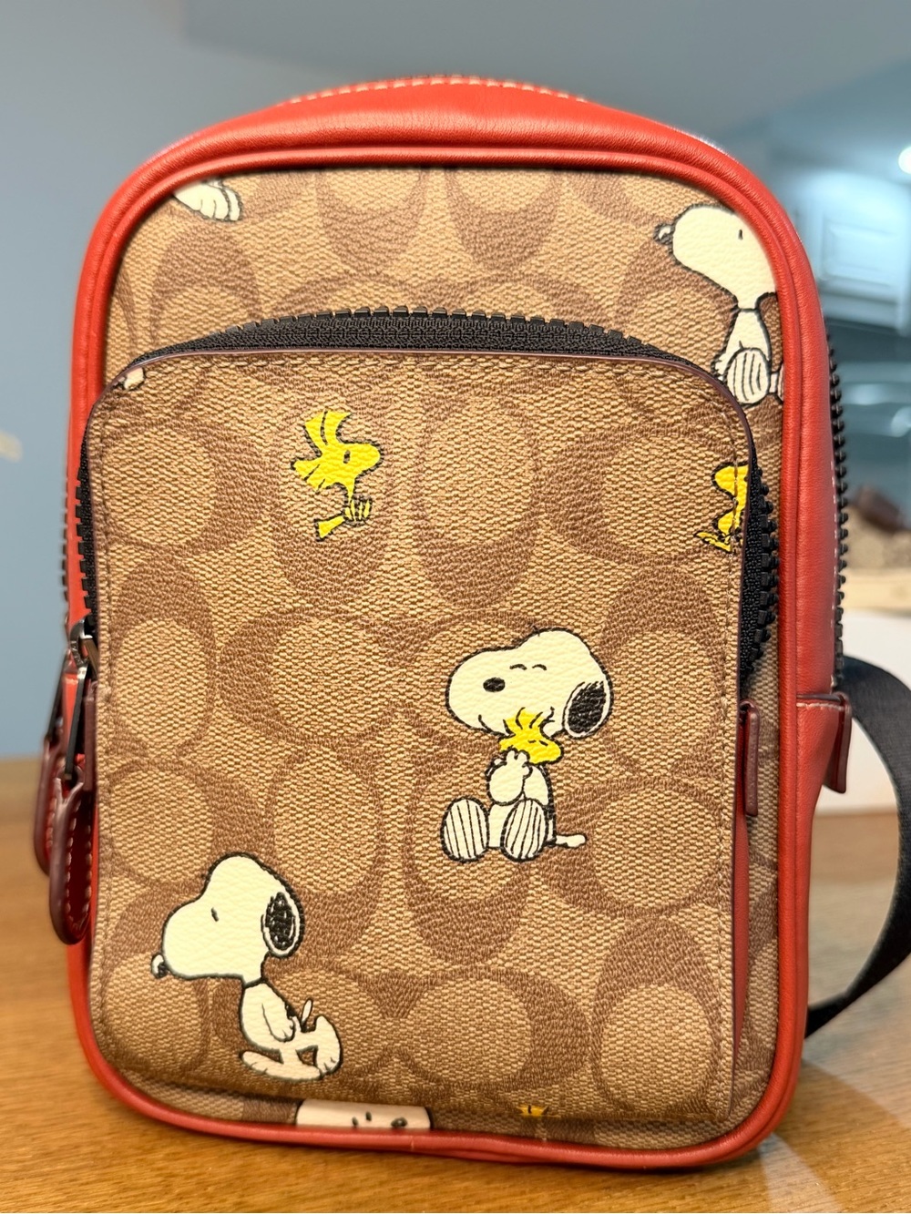 Coach x Peanuts Snoopy Woodstock Signature Crossbody Bag “ Limited Edition”